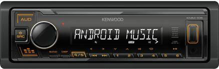 Kenwood FLAC/MP3/WMA/USB/AUX lejátszó KMM-105A