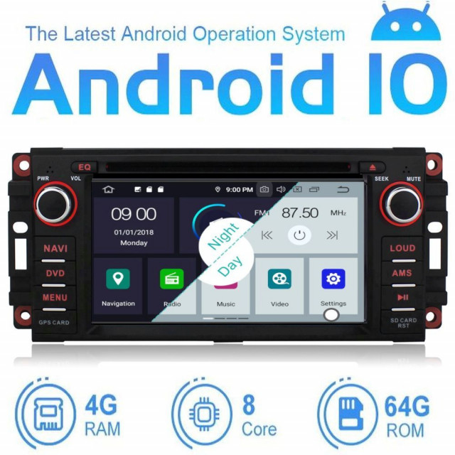Chrysler-Jeep Android 10.0 OS CA1O