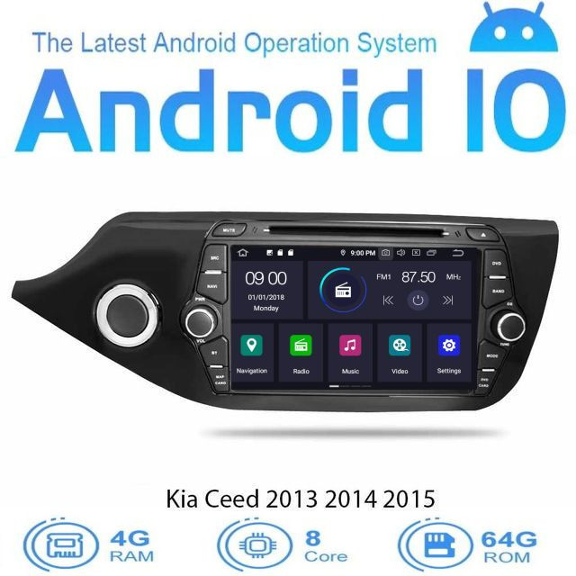 Kia Ceed Multimédia Android 10.0 OS KCMA1O