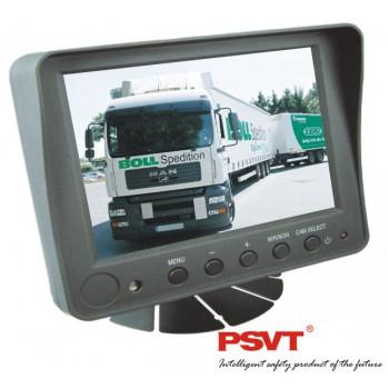 PSVT 7" műszerfal monitor haszongépjárműhöz PSVT-AETM70C