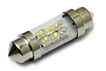 Beltéri és rendszámtábla világítás 6 LED-es BELT6LED