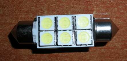 6 HighPower LED 180 fok látószög HPWR6-180