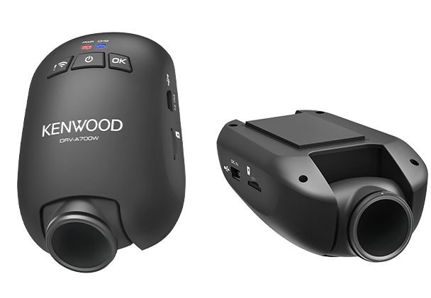 Kenwood  ultrakompakt 2K menetrögzítő kamera szélvédőre Wifi+GPS-el DRV-A700W