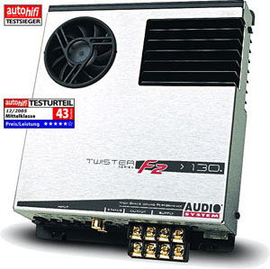 Audio System sztereo erősítő 2x65W F2-130