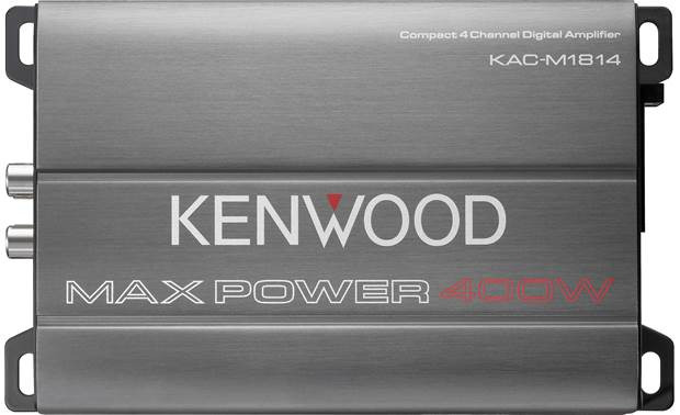 Kenwood 4csatornás 4x50W szuperkompakt erősítő KAC-M1814