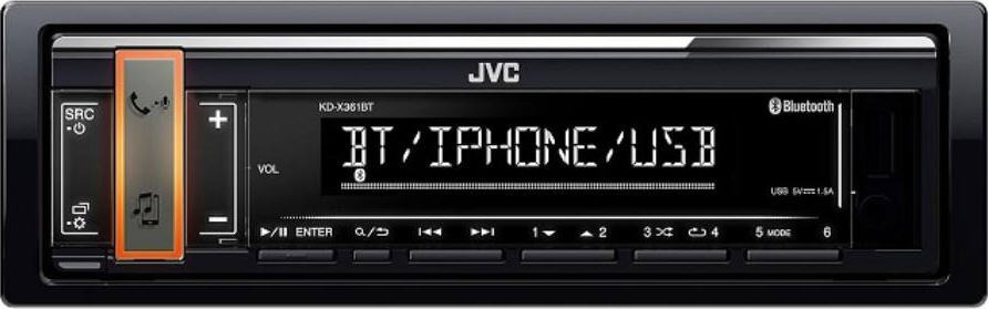 JVC USB/MP3/WMA/FLAC/WAV/BT lejátszó KD-X361 BT