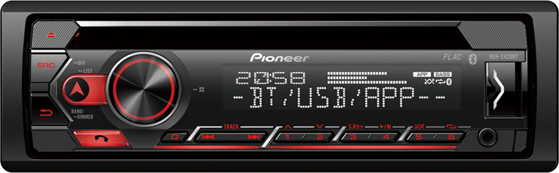 Pioneer CD/USB/AUX fejegység DEH-S420BT