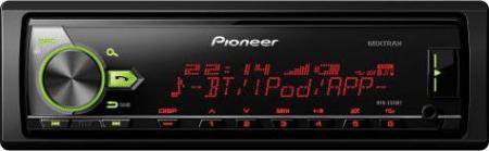 Pioneer MP3/WMA/WAV/FLAC/AAC/BT/USB lejátszó MVH-X580BT
