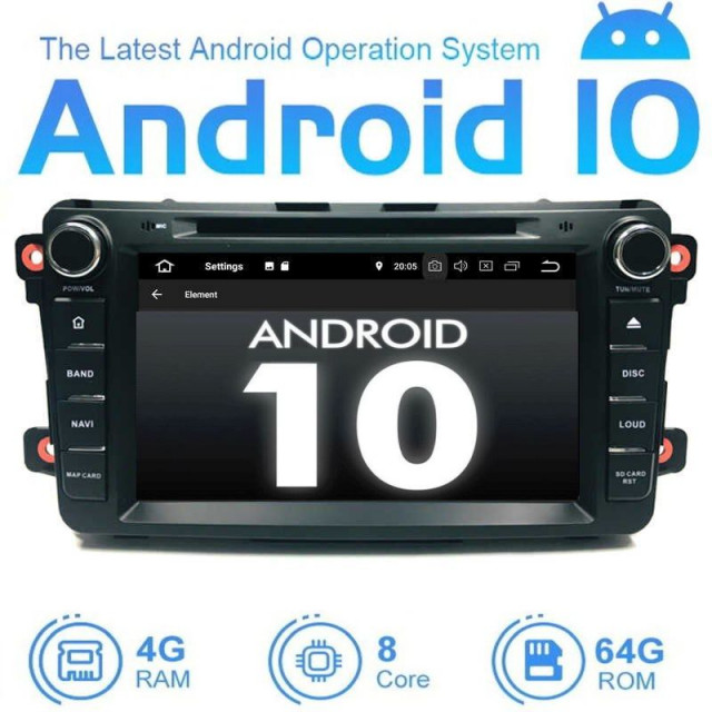 Mazda CX-9 Android 10.0 OS Multimédia MCA1OM1