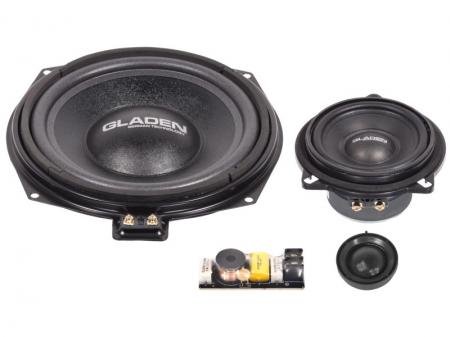 Gladen Audio 20cm 100W 3 utas hangszóró pár szett BMW ONE 201 BMW ALPHA