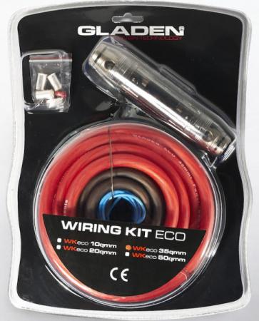 Gladen Audio 10mm2 kábel szett erősítőhöz WK 10